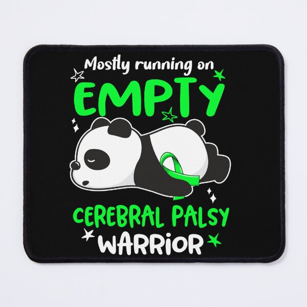 Item preview, Cerebral Palsy Awareness - Mostly Running On Empty Cerebral Palsy Warrior designed and sold by Hilten.