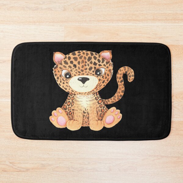 Item preview,  Funny Cute Leopard Watercolor Tropical Animal Leopard  designed and sold by Mr-Kawachi.