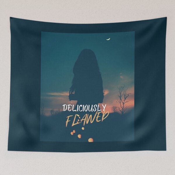 Item preview, Deliciouly Flawed – Woman Silhouette Sunset designed and sold by The-Muse.