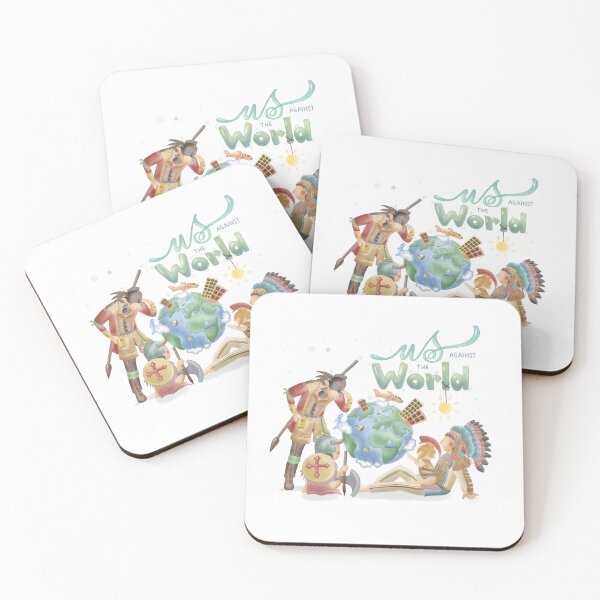 Item preview, Us Against The World designed and sold by hafizhhaidar.