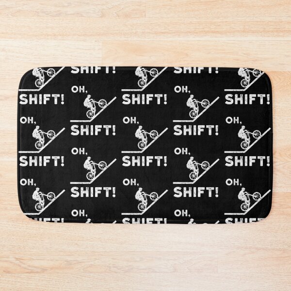 Item preview, Oh SHIFT - Funny Mountain Bike design designed and sold by EstelleStar.