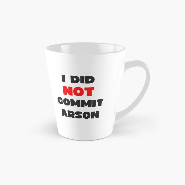 Item preview, I DID NOT COMMIT ARSON designed and sold by appareltolove.