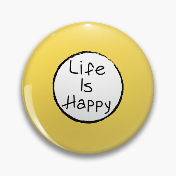 Item preview, Life Is Happy designed and sold by StrangerBlings.