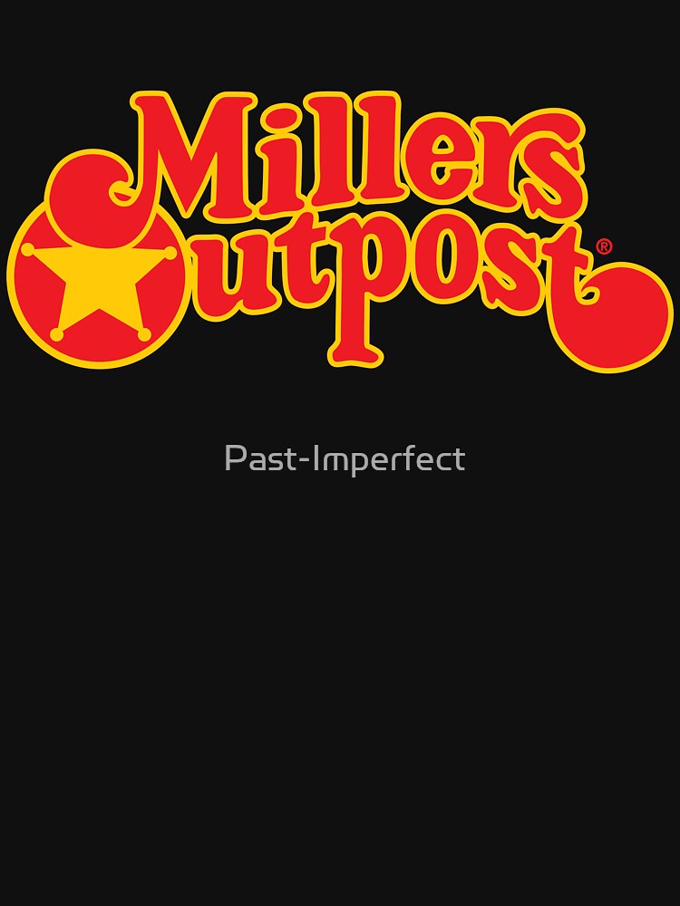 Miller's Outpost T-Shirt - Defunct Clothing Retailer Active T