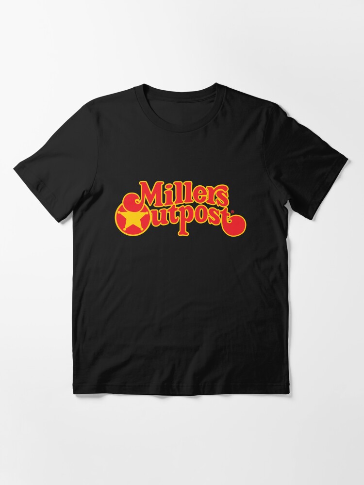 Miller's Outpost T-Shirt - Defunct Clothing Retailer Active T