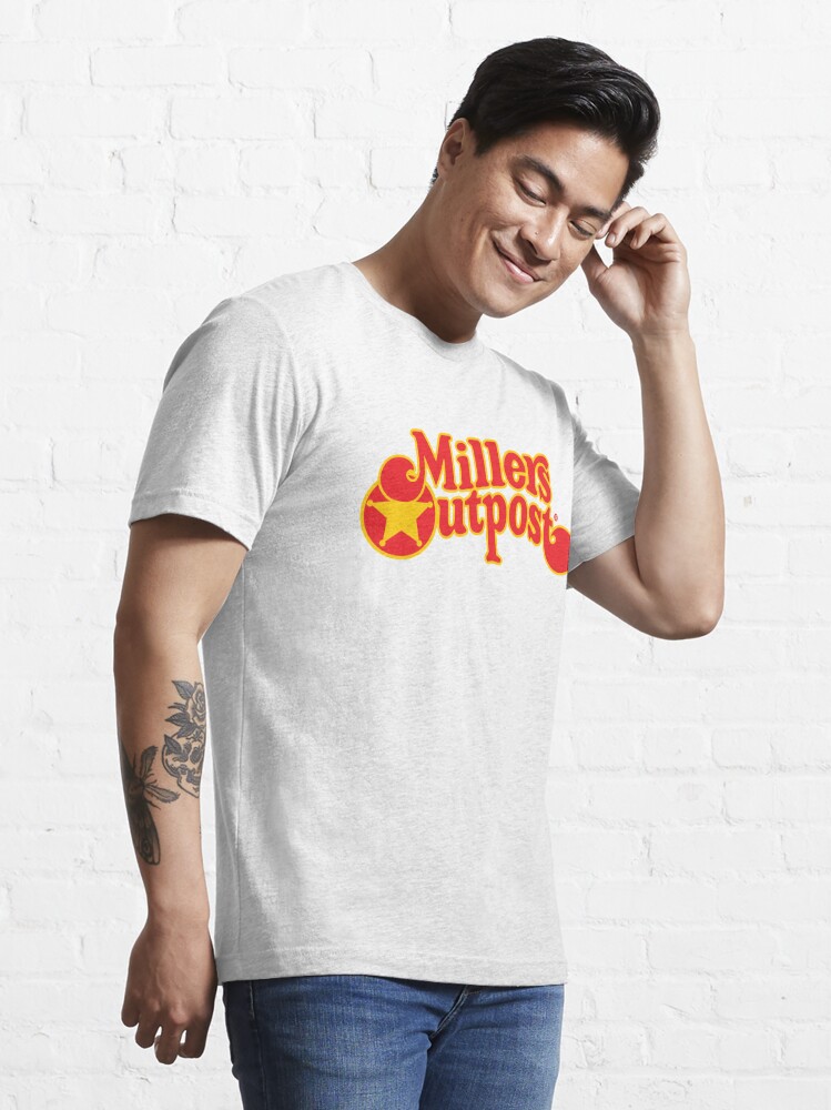 Miller's Outpost T-Shirt - Defunct Clothing Retailer Essential T