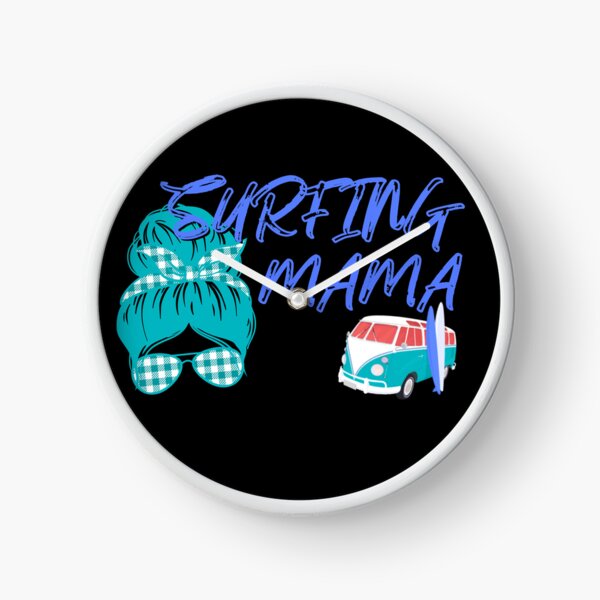 Item preview, Messy Bun Surfing Mama designed and sold by Rally-Girl.