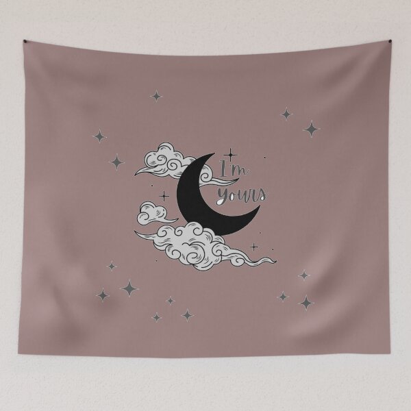 Item preview, I'm yours - Moon Stars and Clouds. designed and sold by ChocoChocolate.