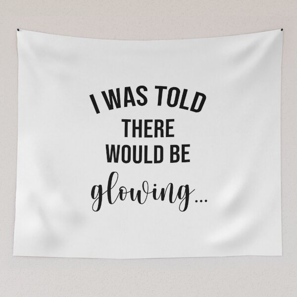 Item preview, I was told there would be glowing , pregnancy announcement, mother's day, matching Mommy Daddy EST, couples pregnancy announcement  funny sarcastic Rude , designed and sold by joygift369.