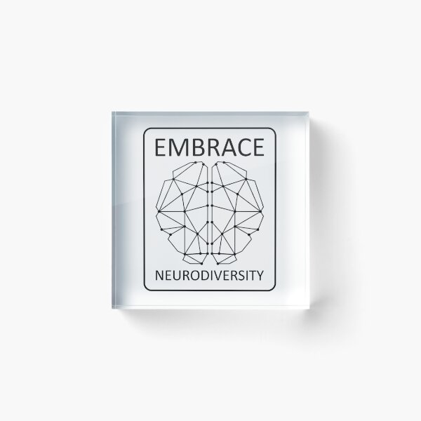 Item preview, Embrace Neurodiversity, ADHD Design, Accessibility designed and sold by BlushingCreatives.