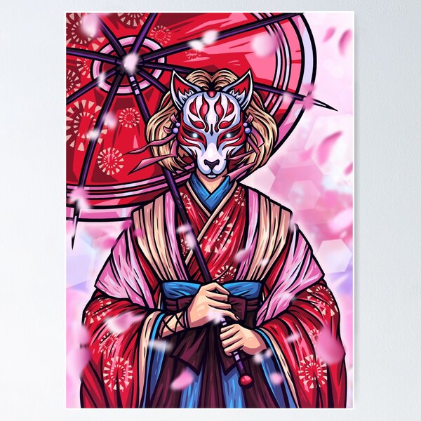 Item preview, japanese lady designed and sold by TronnicArt.