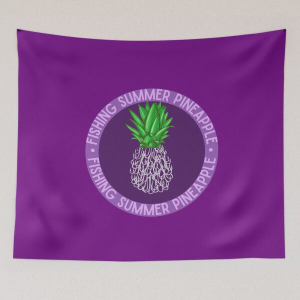 Item preview, Fishing Summer Pineapple designed and sold by RedSparkle.