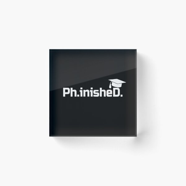 Item preview, Doctorate Graduate PhinisheD PhD Graduation Gift   designed and sold by EstelleStar.