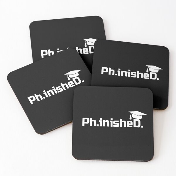 Item preview, Doctorate Graduate PhinisheD PhD Graduation Gift   designed and sold by EstelleStar.