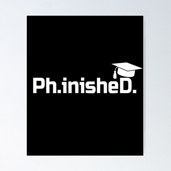 Item preview, Doctorate Graduate PhinisheD PhD Graduation Gift   designed and sold by EstelleStar.