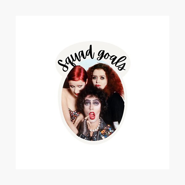 Item preview, Rocky Horror Squad designed and sold by SunriseDrive.