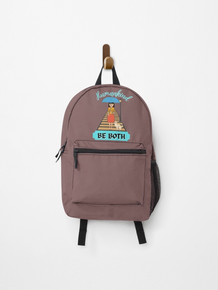 Thumbnail 1 of 3, Backpack, Humankind, Be Both designed and sold by BlendedDesigns.
