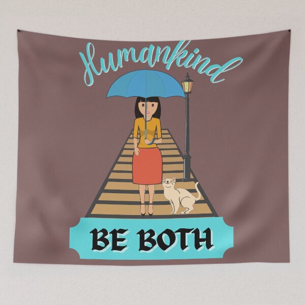 Item preview, Humankind, Be Both designed and sold by Blended Designs ⭐⭐⭐⭐⭐.