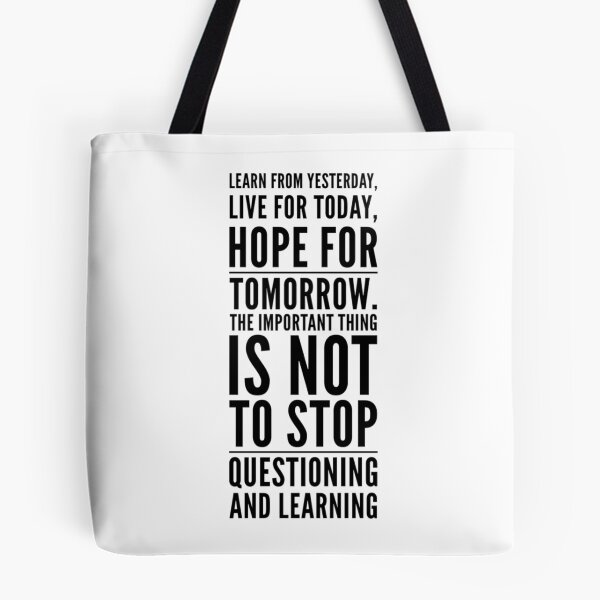 Item preview, Hope For Tomorrow Never Stop Learning designed and sold by UncleStuScience.
