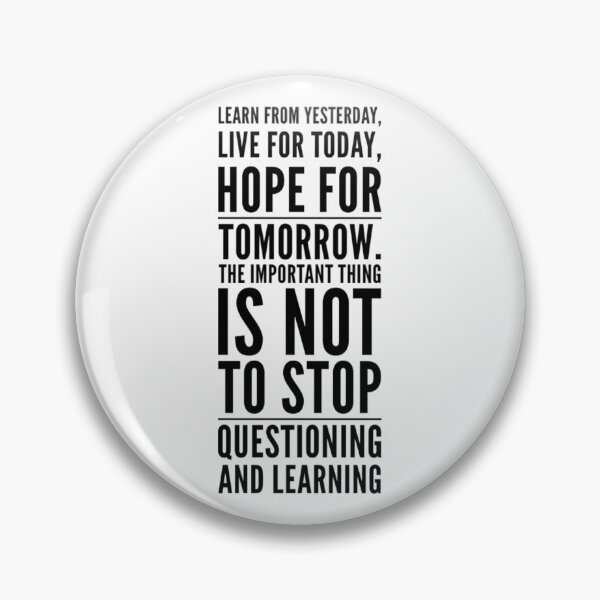 Item preview, Hope For Tomorrow Never Stop Learning designed and sold by UncleStuScience.