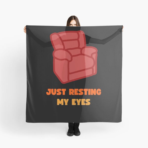 Item preview, FUNNY DAD JOKE I'M NOT SLEEPING, I'M JUST RESTING MY EYES designed and sold by appareltolove.
