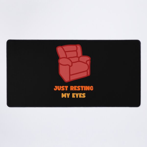 Item preview, FUNNY DAD JOKE I'M NOT SLEEPING, I'M JUST RESTING MY EYES designed and sold by appareltolove.