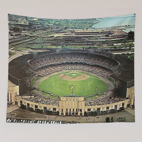 Item preview, Cleveland Municipal Stadium, The Mistake By the Lake, Cleveland Baseball Stadium, Old Ballparks,Old Stadiums, Baseball, Bleachers, Dog Pound,   designed and sold by Nostrathomas66.