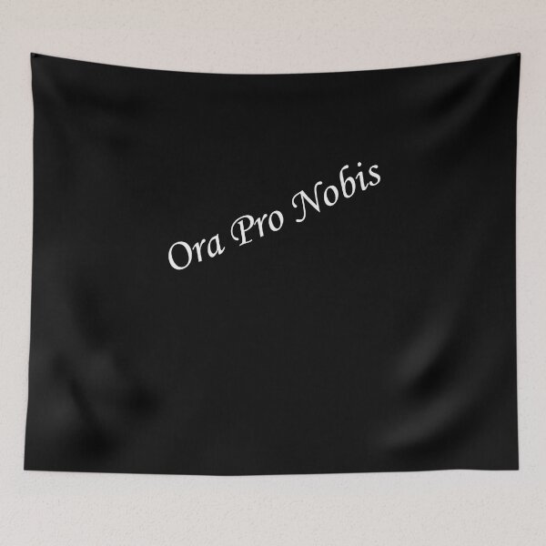 Item preview, Ora Pro Nobis Latin Pray for Us designed and sold by ThirdFall.