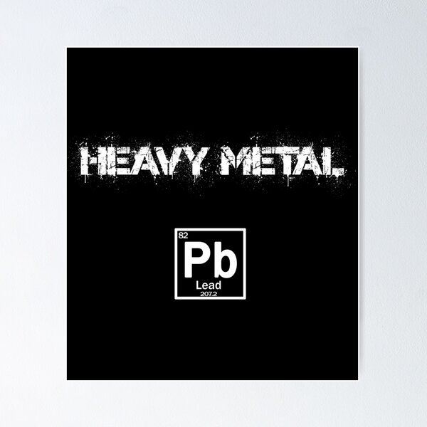 Item preview, Heavy Metal (Lead) Sticker designed and sold by elliottbow.