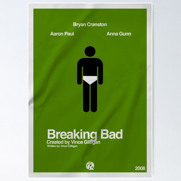 Item preview, BREAKING BAD Poster designed and sold by LPRomanini.