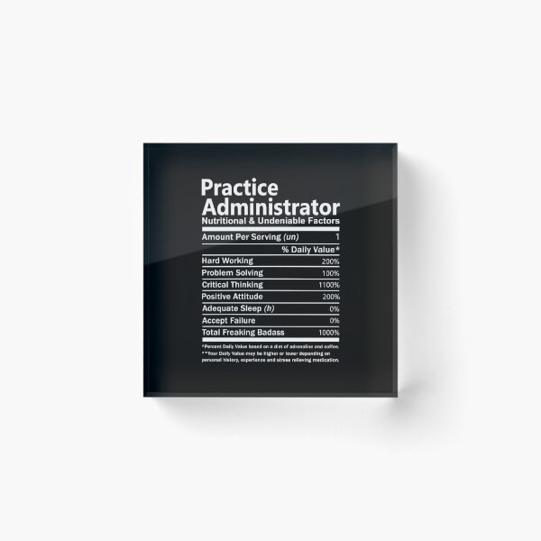 Item preview, Practice Administrator T Shirt - Nutritional And Undeniable Factors Gift Item Tee designed and sold by miraschroe.