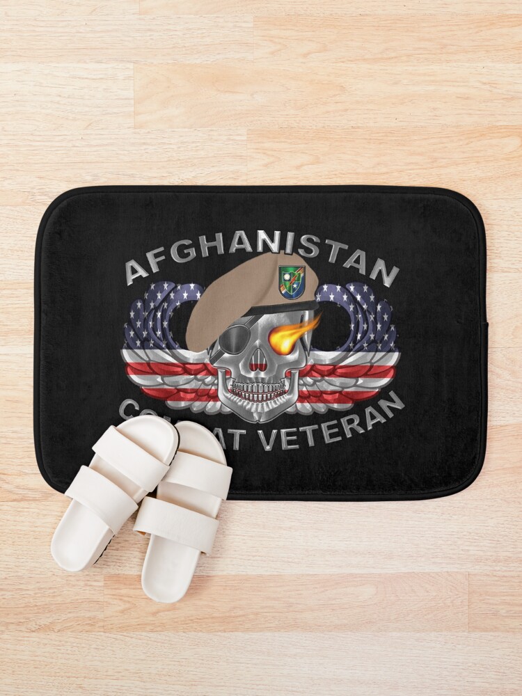 Thumbnail 1 of 6, Bath Mat, 75th Ranger Regiment designed and sold by SoldierAlways.