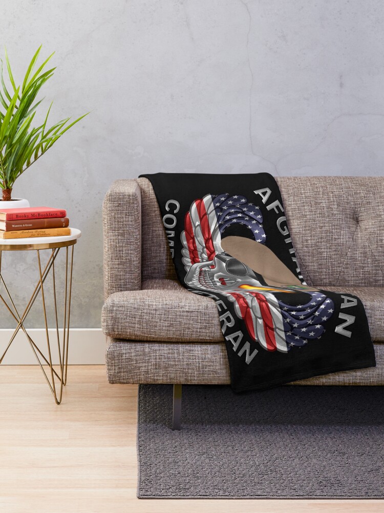 Thumbnail 2 of 6, Throw Blanket, 75th Ranger Regiment designed and sold by SoldierAlways.