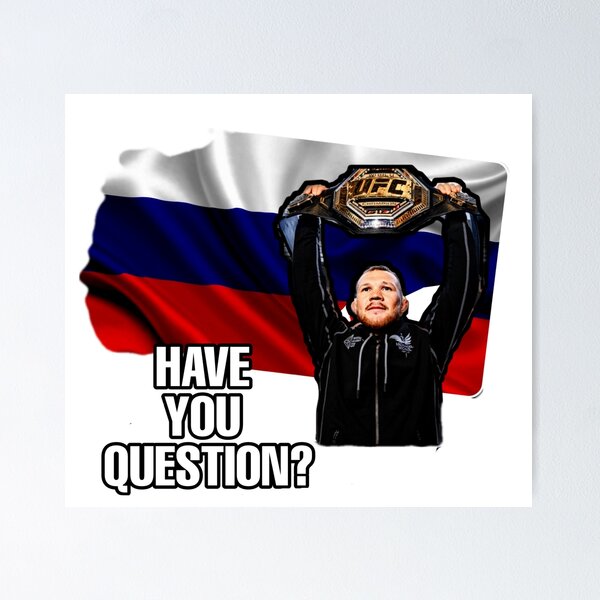 Item preview, PETR EVGENYEVICH YAN UFC FIGHTER designed and sold by MarketFurAlles.