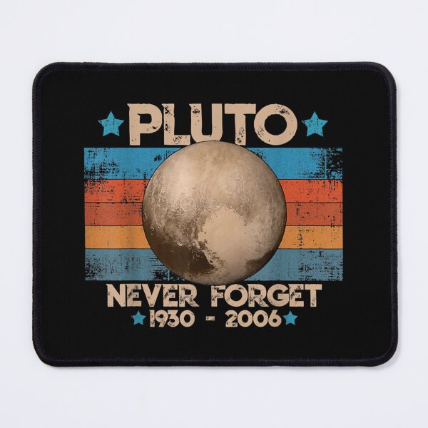 Item preview, Vintage Never Forget Pluto Nerdy Astronomy Space Science designed and sold by Martin Bond.