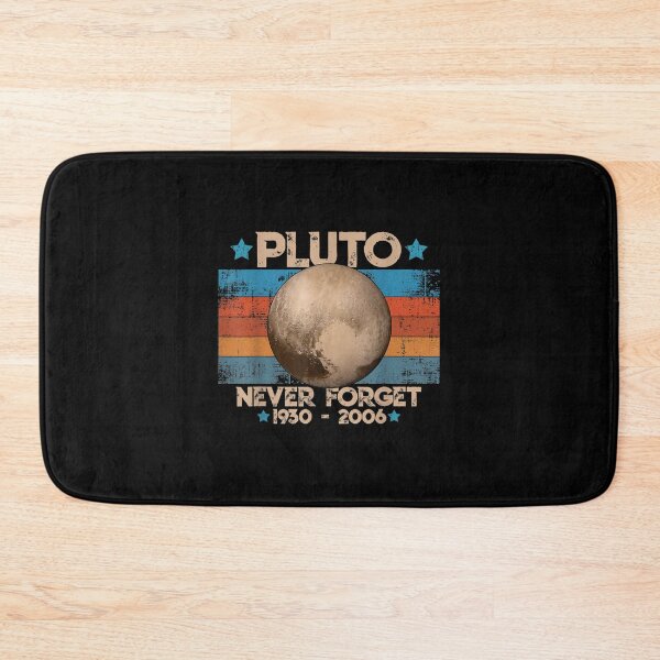 Item preview, Vintage Never Forget Pluto Nerdy Astronomy Space Science designed and sold by Martin Bond.