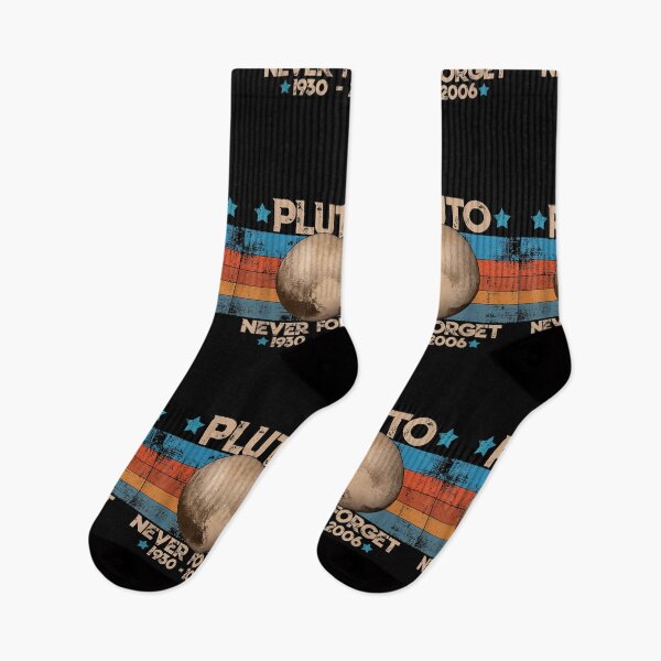 Item preview, Vintage Never Forget Pluto Nerdy Astronomy Space Science designed and sold by Martin Bond.