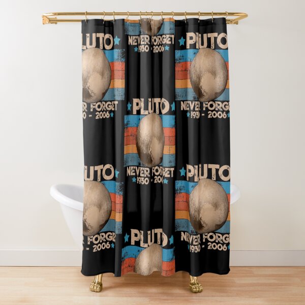 Item preview, Vintage Never Forget Pluto Nerdy Astronomy Space Science designed and sold by Martin Bond.