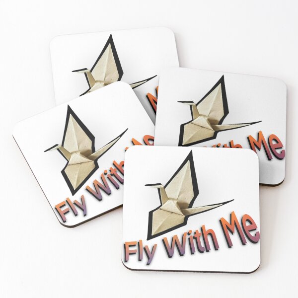 Item preview, Fly with me, origami crane designed and sold by Meo Design.