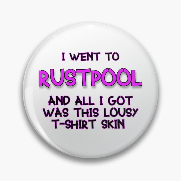 Item preview, Rustpool Lousy designed and sold by Martin Bond.