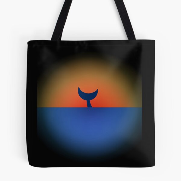 Item preview, Sunset Over the Ocean with Whale designed and sold by Charlotte Oliver.