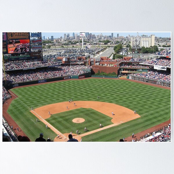 Artikelvorschau, Citizens Bank Park, Philadelphia Baseball Stadium, Broad and Pattison, Philadelphia, Ballpark, Liberty Bell, Home Run, Outfield, Tribünen, entworfen und verkauft von Nostrathomas66.