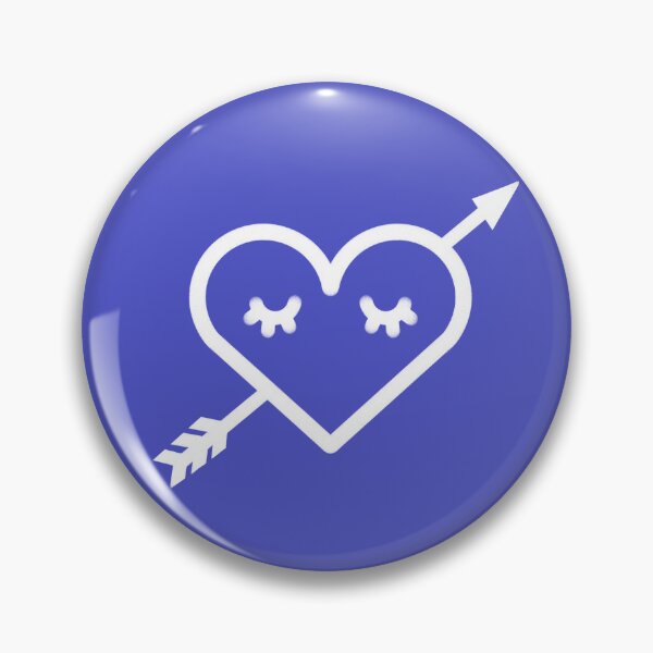 Item preview, Blue Heart With Arrow  designed and sold by studio-nie.