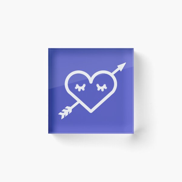 Item preview, Blue Heart With Arrow  designed and sold by studio-nie.