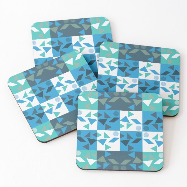 Item preview, Geometric Pattern Blocks | Modern Design | Bold Colors designed and sold by The Bubble 1307.