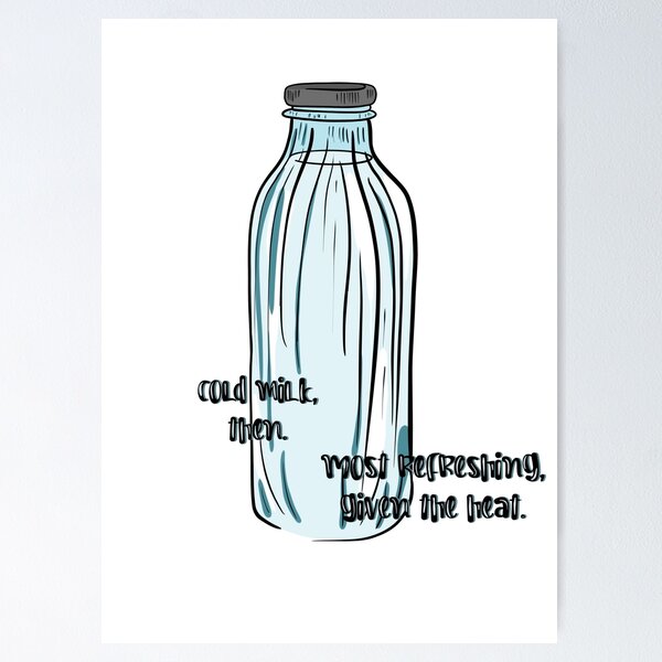Item preview, Cold milk then.  designed and sold by Laurensparkes.