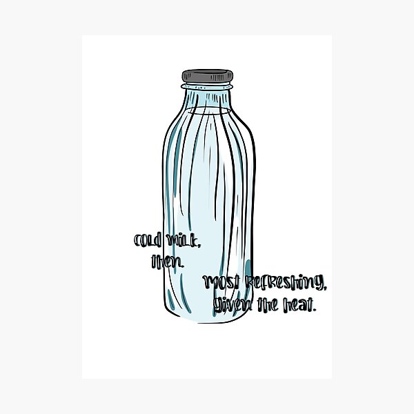 Item preview, Cold milk then.  designed and sold by Laurensparkes.