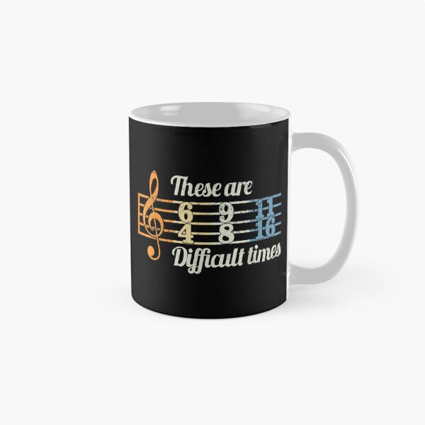 Item preview, These Are Difficult Times Vintage Music Lover Musician designed and sold by Martin Bond.