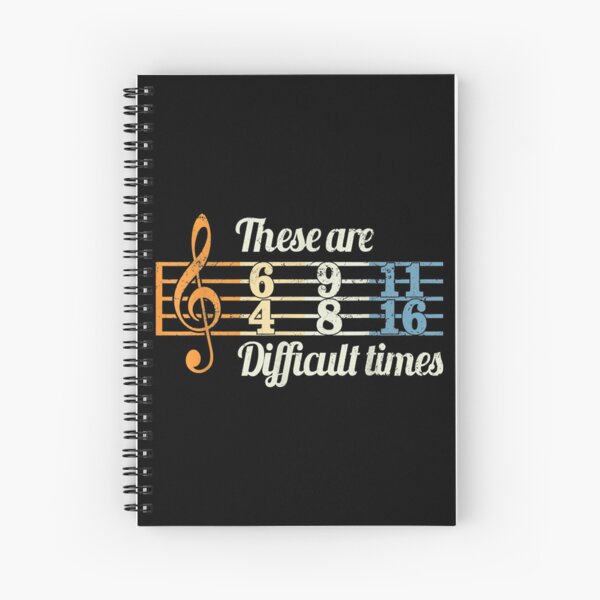 Item preview, These Are Difficult Times Vintage Music Lover Musician designed and sold by Martin Bond.