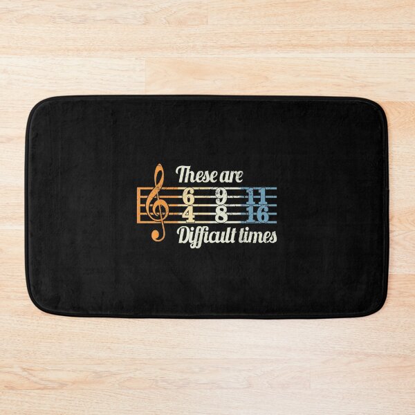 Item preview, These Are Difficult Times Vintage Music Lover Musician designed and sold by Martin Bond.